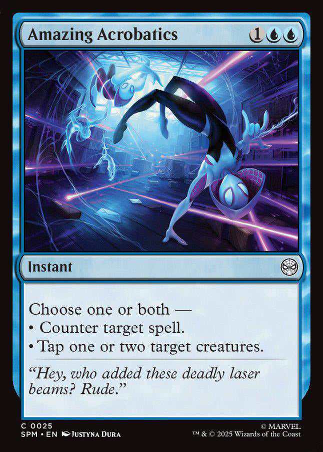 [Foil] SPM 025 Amazing Acrobatics C
