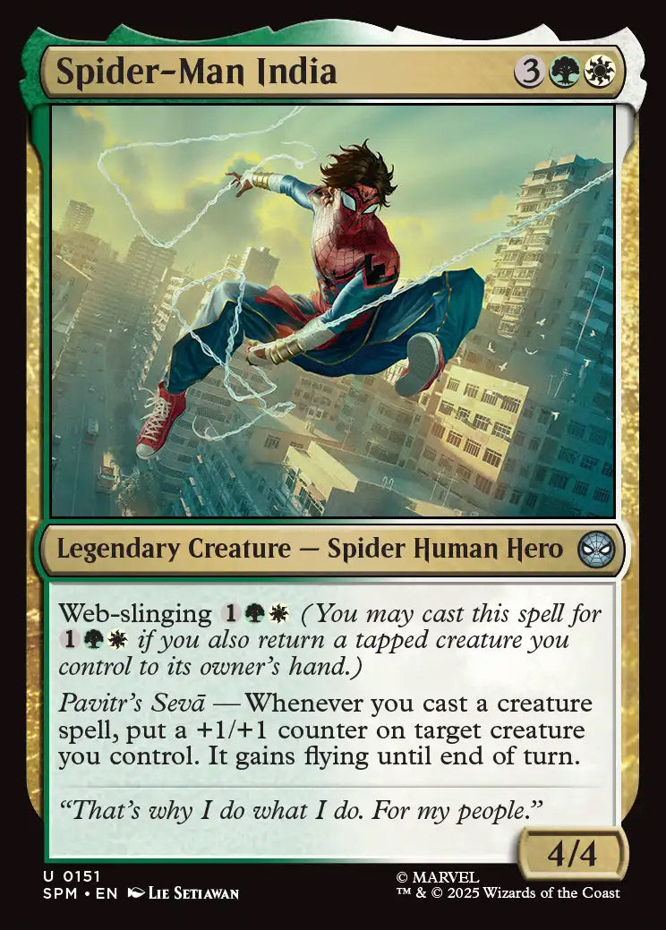 [Foil] SPM 151 Spider-Man India U