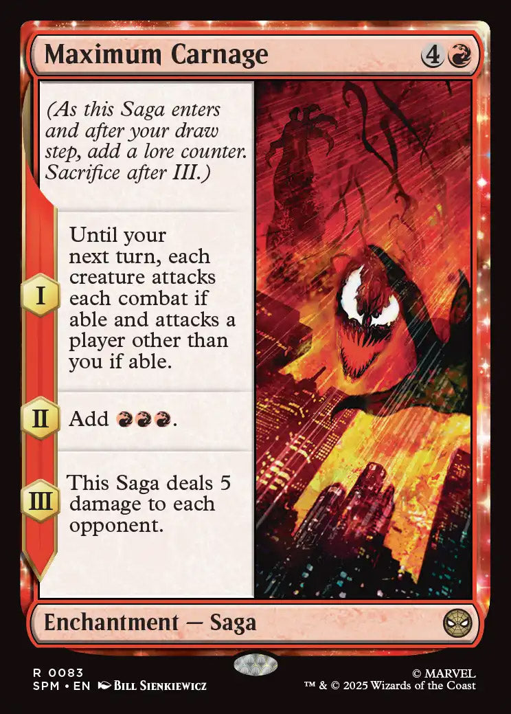 [Foil] SPM 083 Maximum Carnage R