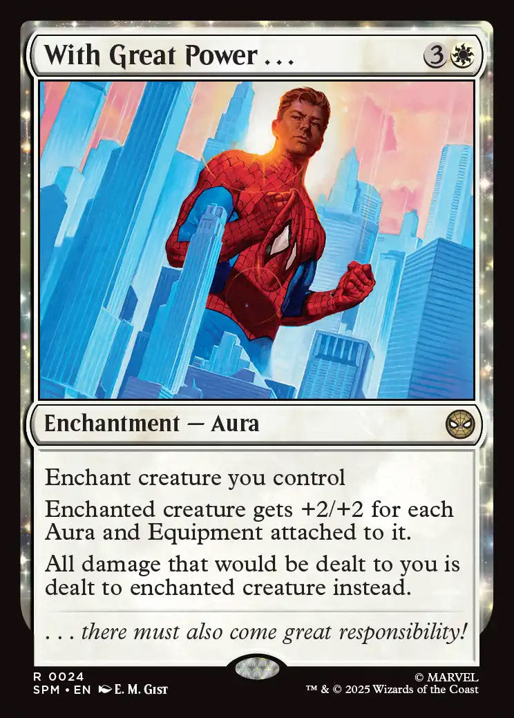 [Foil] SPM 024 With Great Power... R