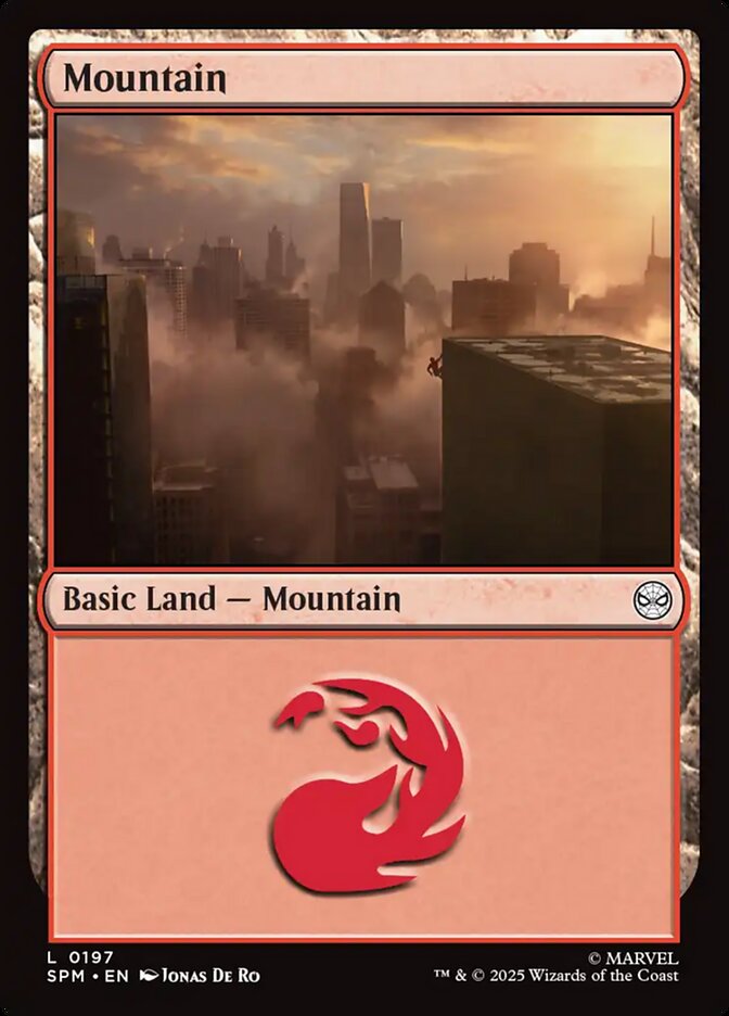 [Foil] SPM 197 Mountain (0197) L