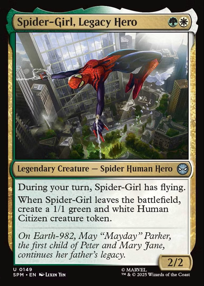 [Foil] SPM 149 Spider-Girl, Legacy Hero U