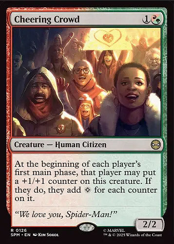 [Foil] SPM 126 Cheering Crowd R