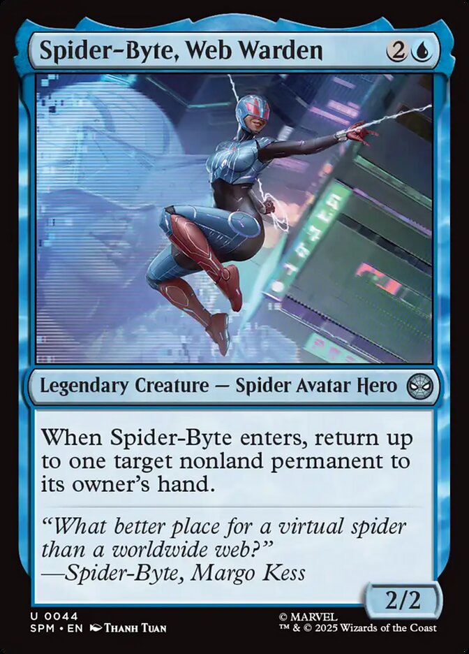[Foil] SPM 044 Spider-Byte, Web Warden U