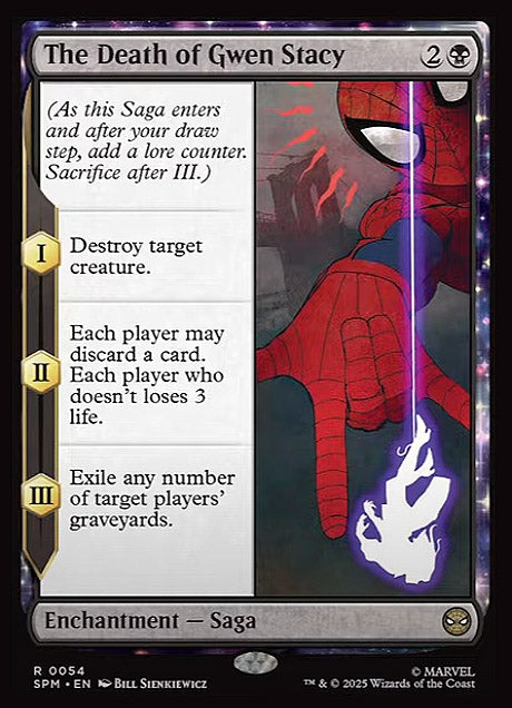 [Foil] SPM 054 The Death of Gwen Stacy R