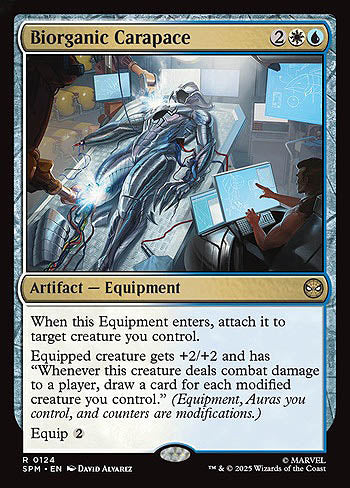 [Foil] SPM 124 Biorganic Carapace R