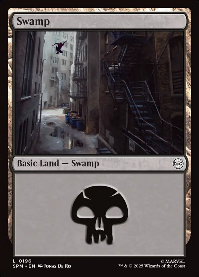 [Foil] SPM 196 Swamp (0196) L