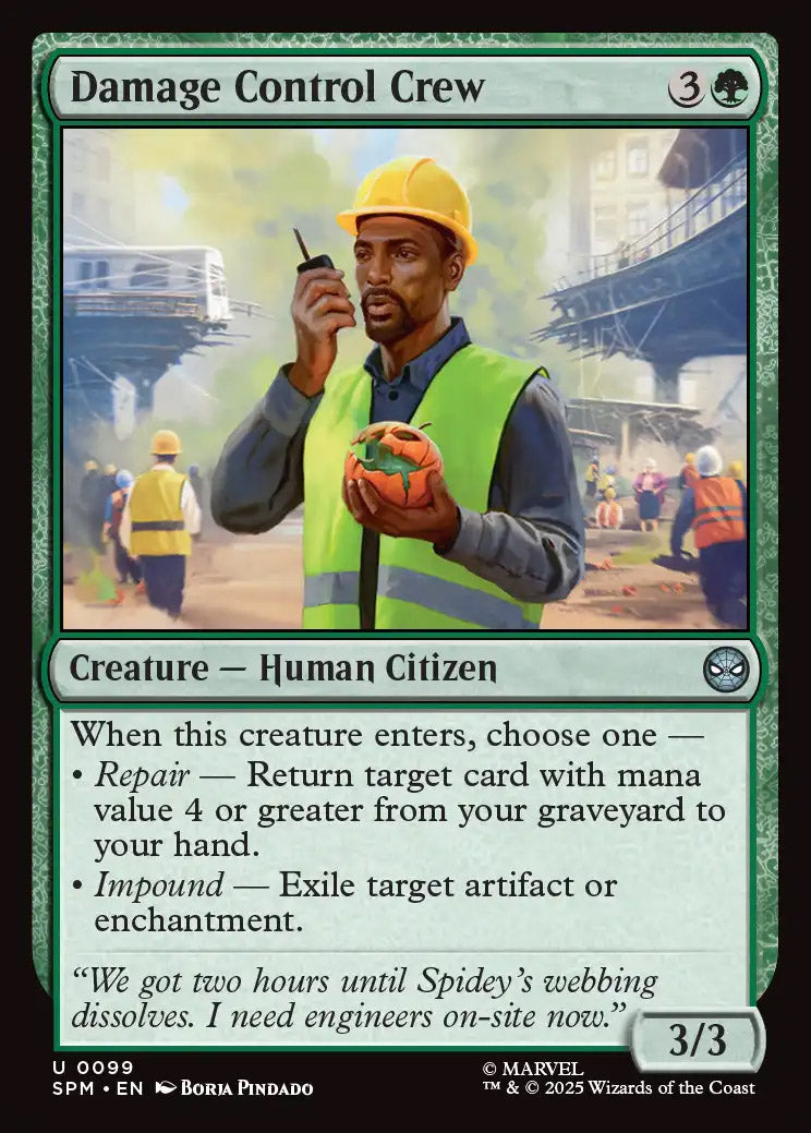 [Foil] SPM 099 Damage Control Crew U