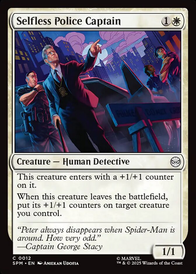 [Foil] SPM 012 Selfless Police Captain C