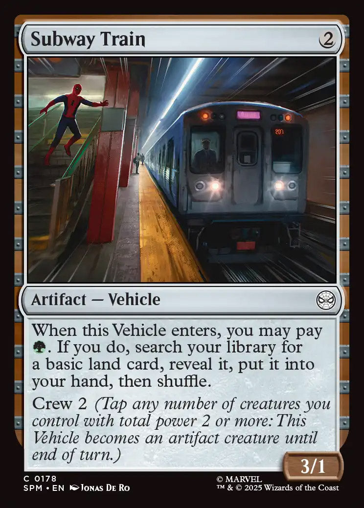 [Foil] SPM 178 Subway Train C