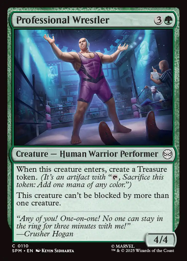 [Foil] SPM 110 Professional Wrestler C