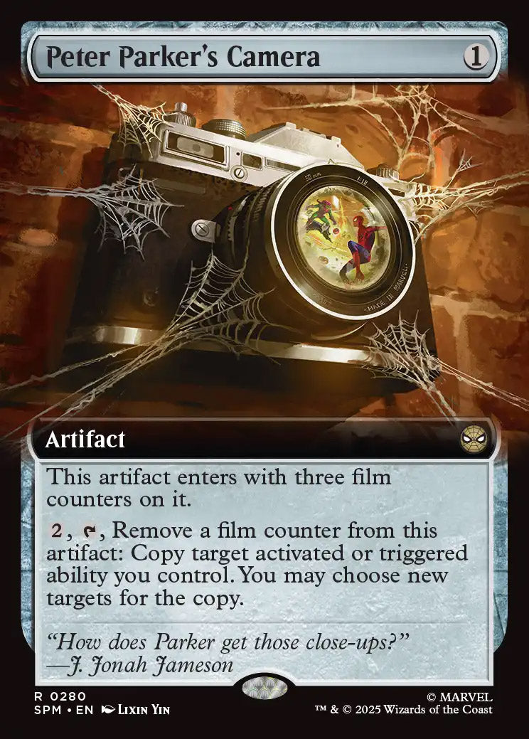 [Foil] SPM 280 Peter Parker's Camera (0280 - Extended Art) R