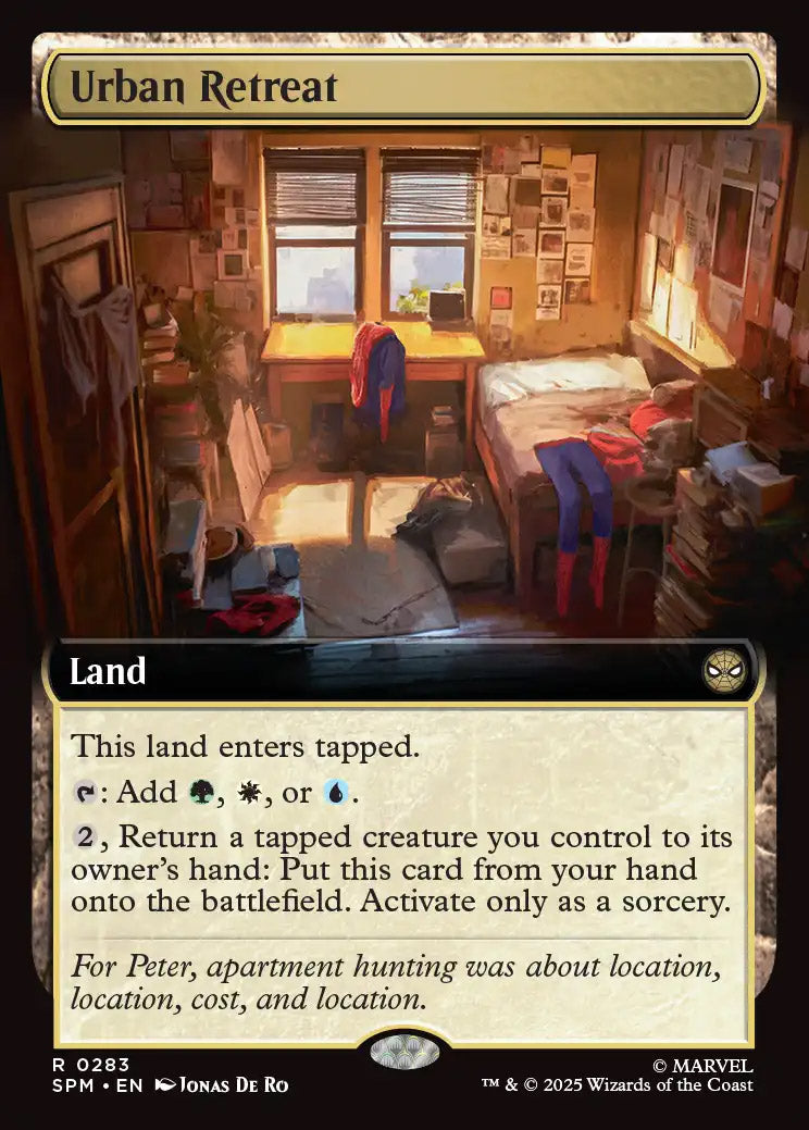 [Foil] SPM 283 Urban Retreat (0283 - Extended Art) R