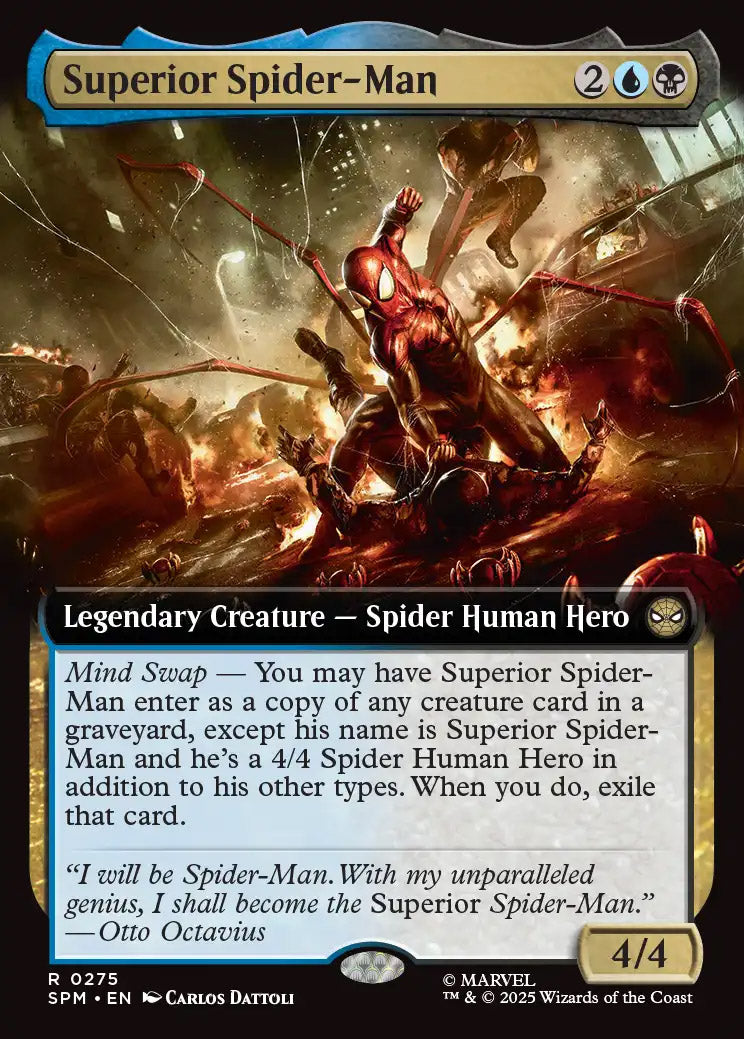 [Foil] SPM 275 Superior Spider-Man (0275 -  Extended Art) R