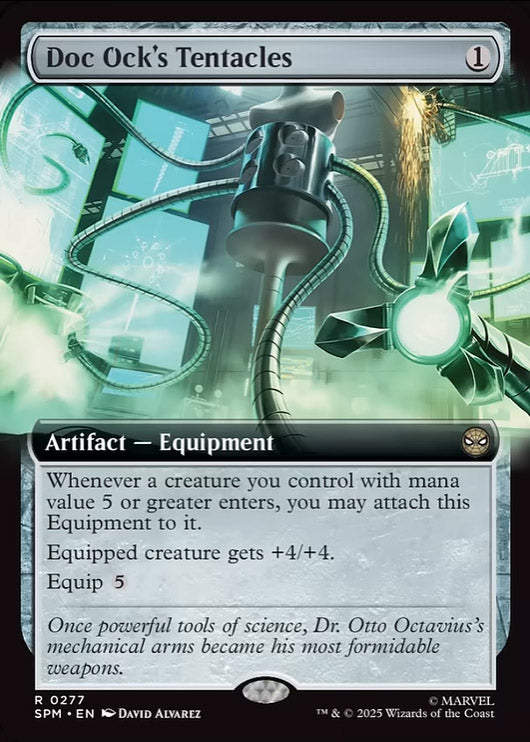 [Foil] SPM 277 Doc Ock's Tentacles (0277 - Extended Art) R