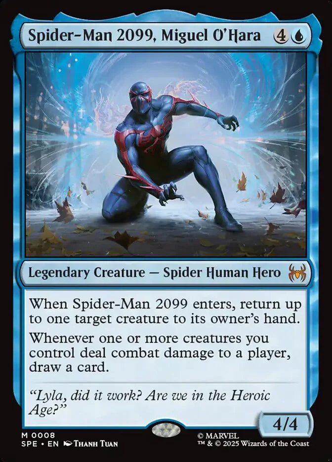 [Foil] SPE 008 Spider-Man 2099, Miguel O'Hara M