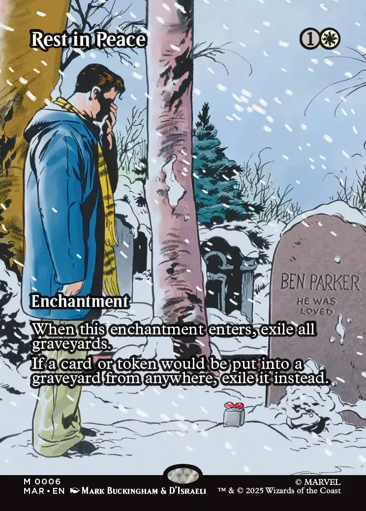 [Foil] MAR 006 Rest in Peace M