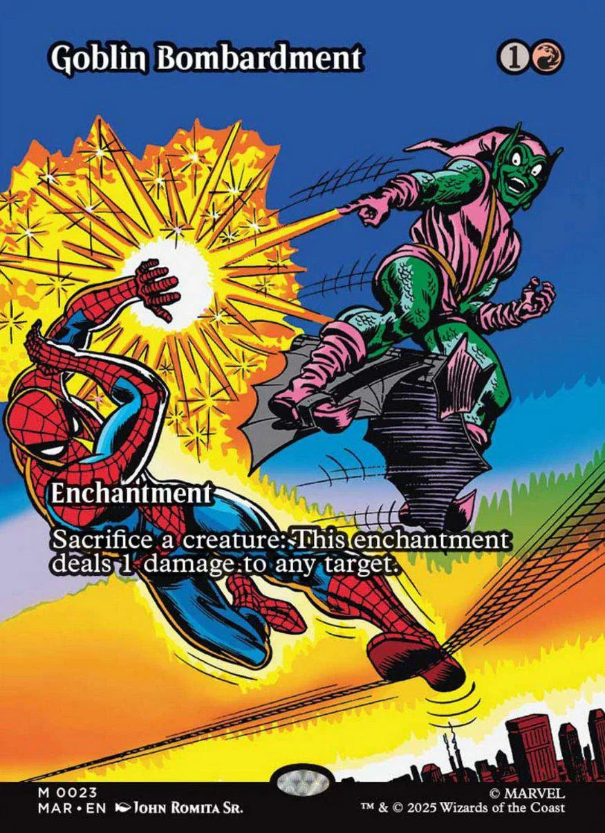 [Foil] MAR 023 Goblin Bombardment M