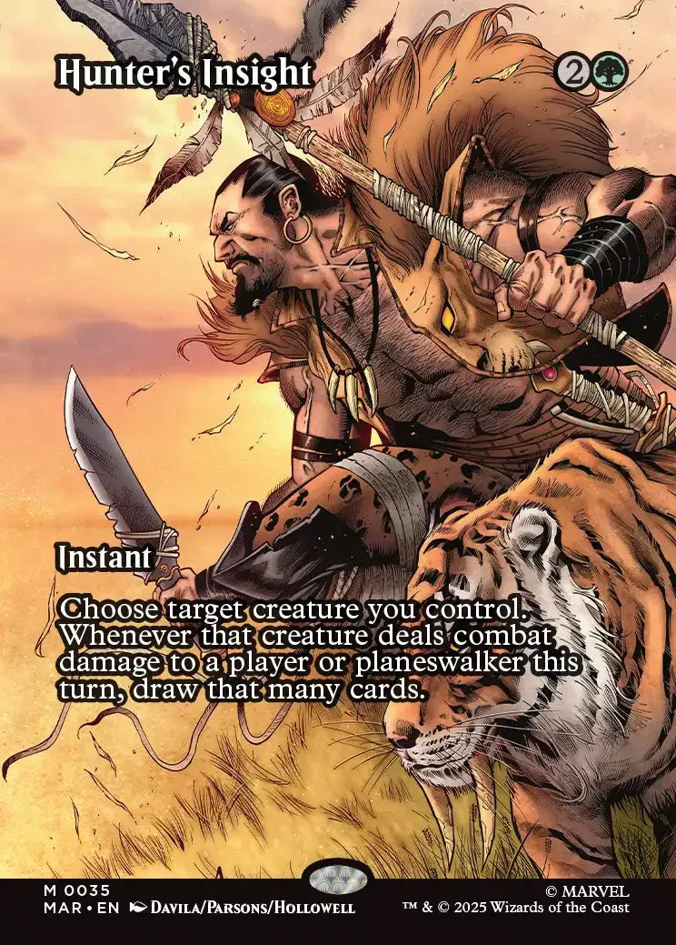 [Foil] MAR 035 Hunter's Insight M