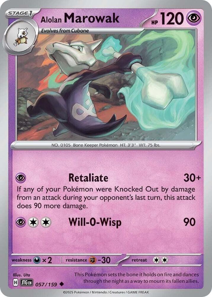 JTG 057/159 Alolan Marowak U