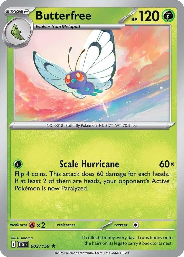 JTG 003/159 Butterfree R