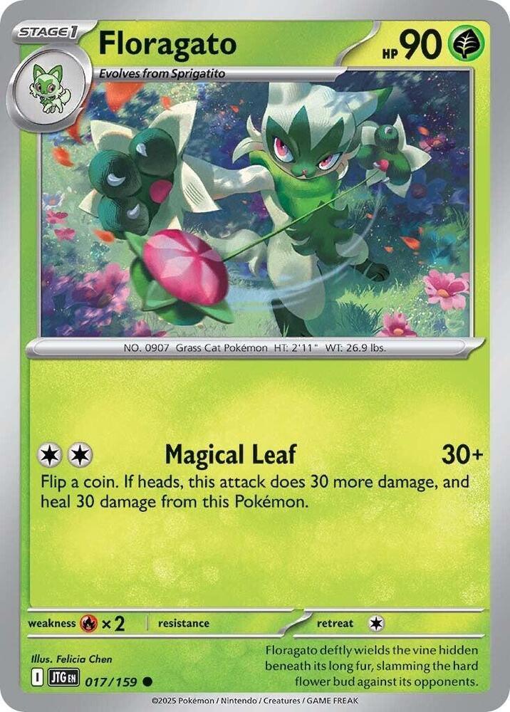 [Reverse Holo] JTG 017/159 Floragato C