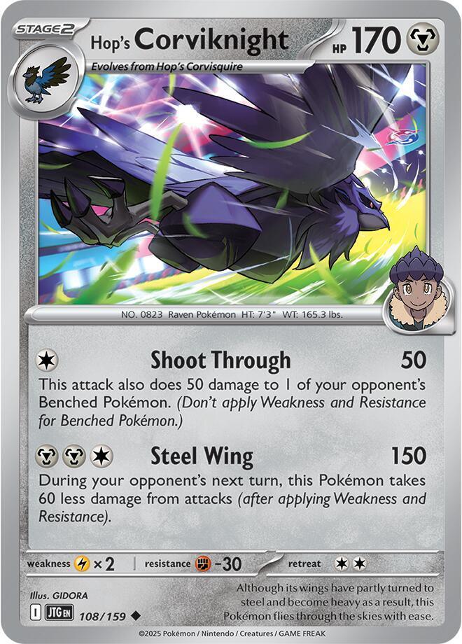 JTG 108/159 Hop's Corviknight U