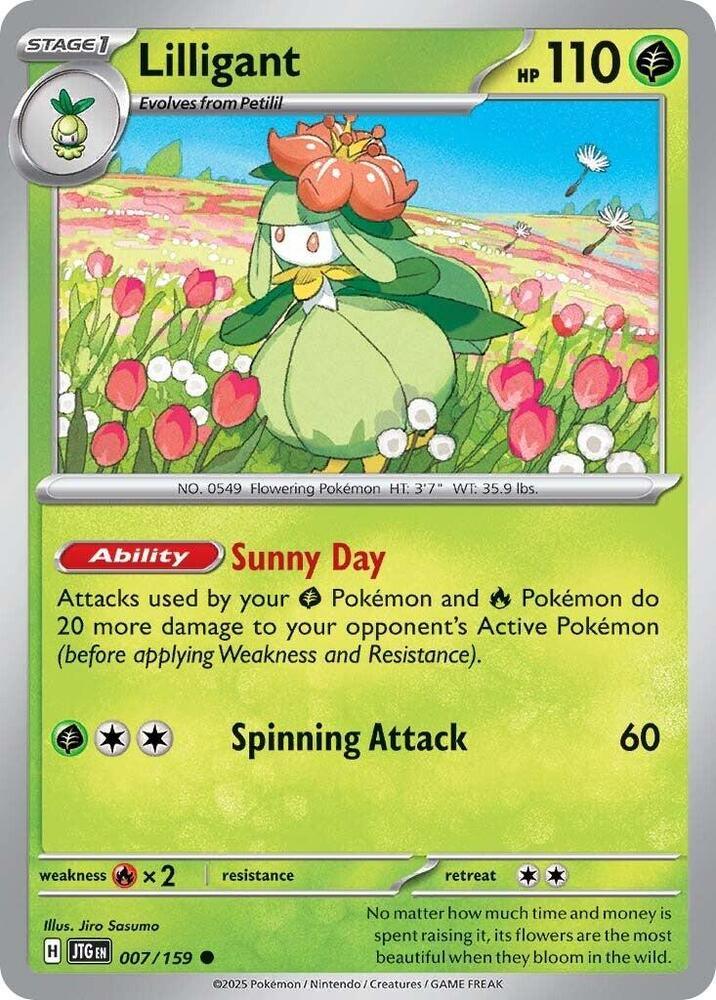 [Reverse Holo] JTG 007/159 Lilligant C