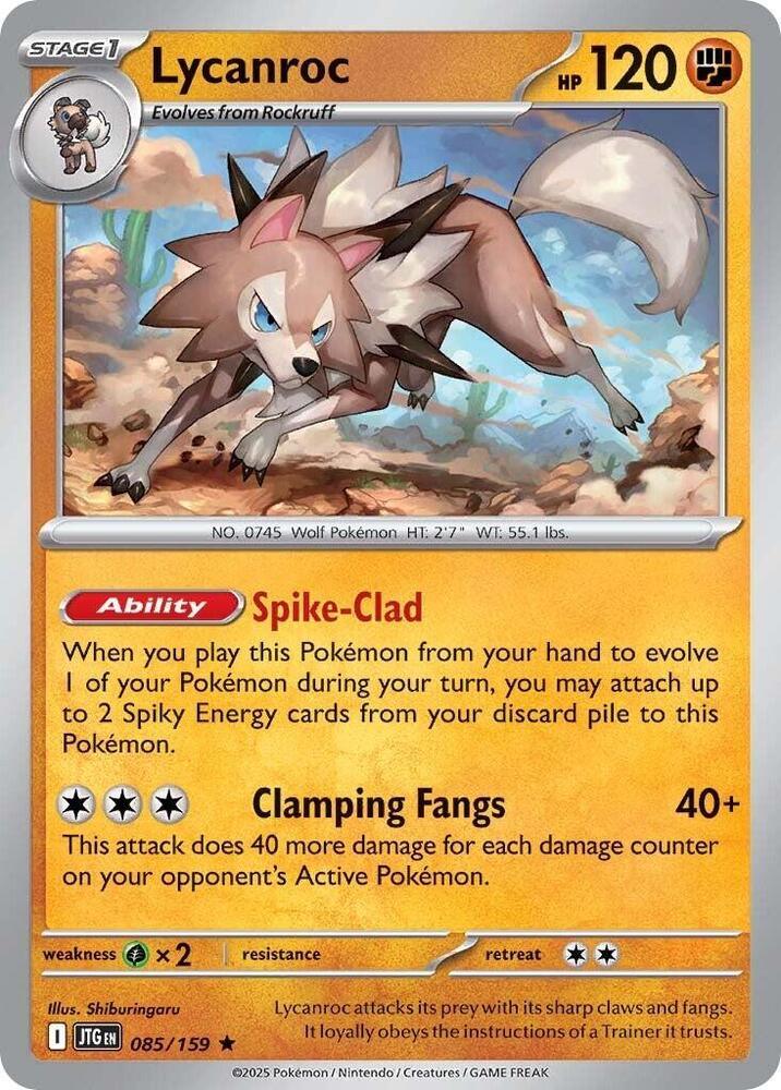JTG 085/159 Lycanroc R