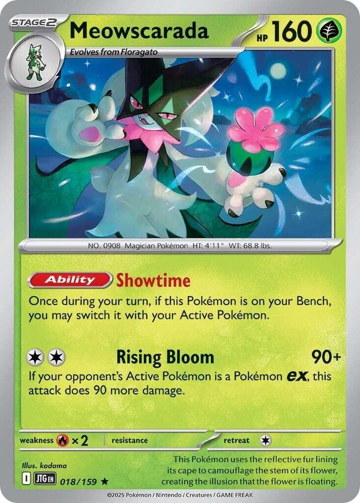 [Reverse Holo] JTG 018/159 Meowscarada R
