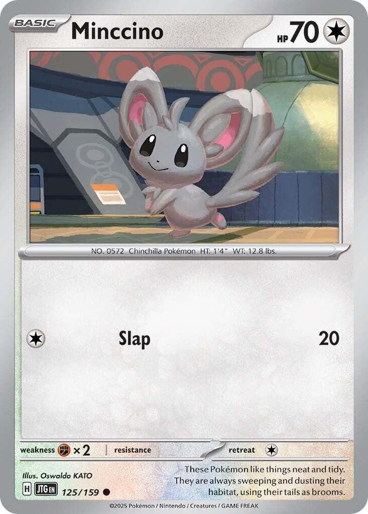 [Reverse Holo] JTG 125/159 Minccino C