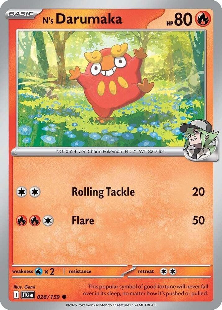 JTG 026/159 N's Darumaka C