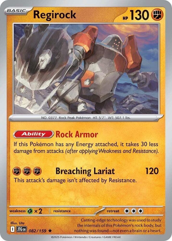 JTG 082/159 Regirock R