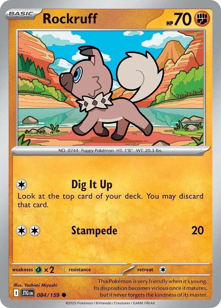 JTG 084/159 Rockruff C