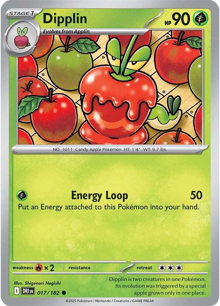 [Reverse Holo] DRI 017/182 Dipplin C