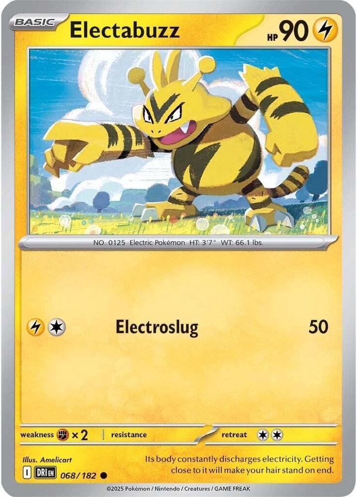 [Reverse Holo] DRI 068/182 Electabuzz C