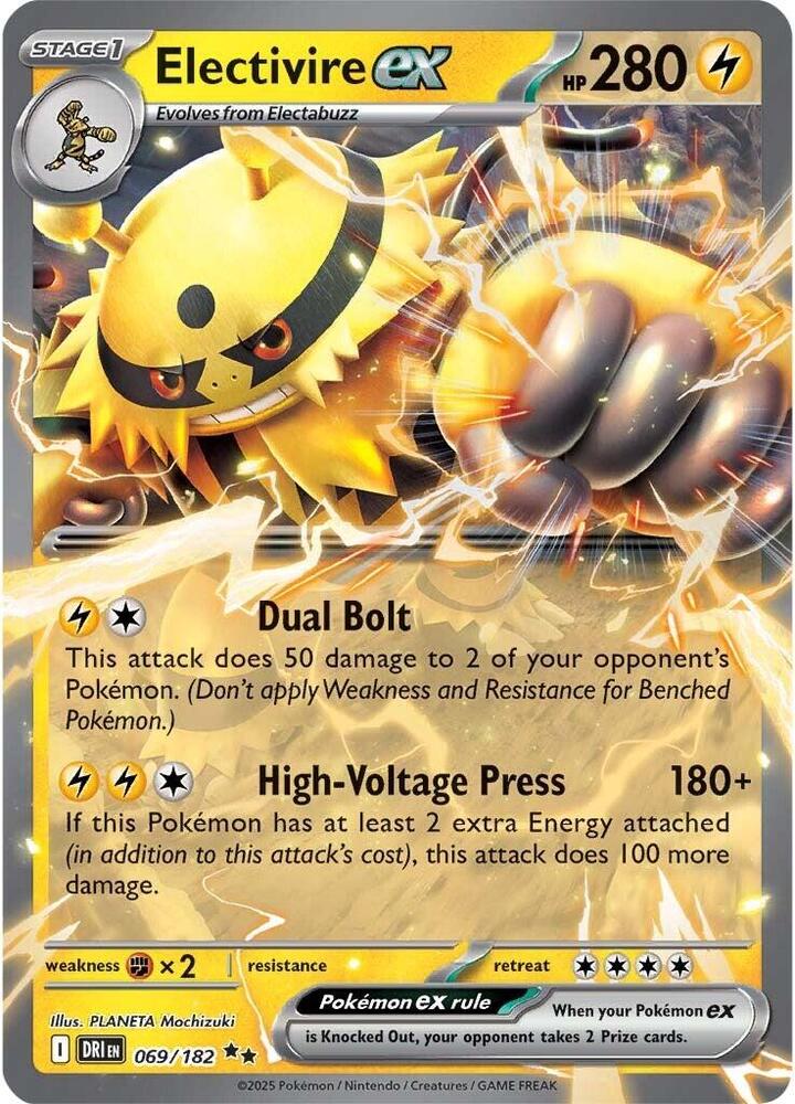 DRI 069/182 Electivire ex RR