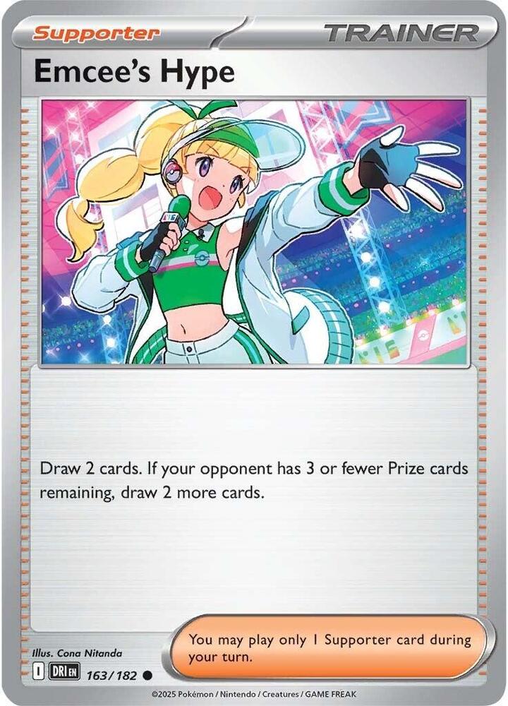 [Reverse Holo] DRI 163/182 Emcee's Hype C