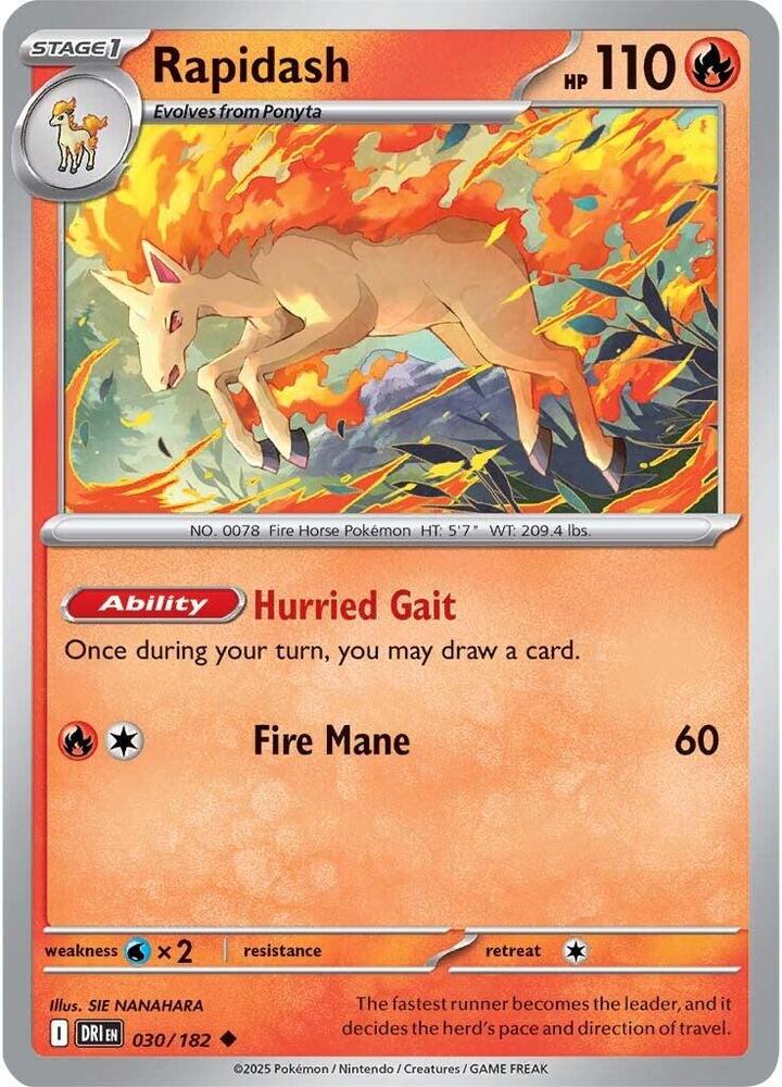 DRI 030/182 Rapidash U