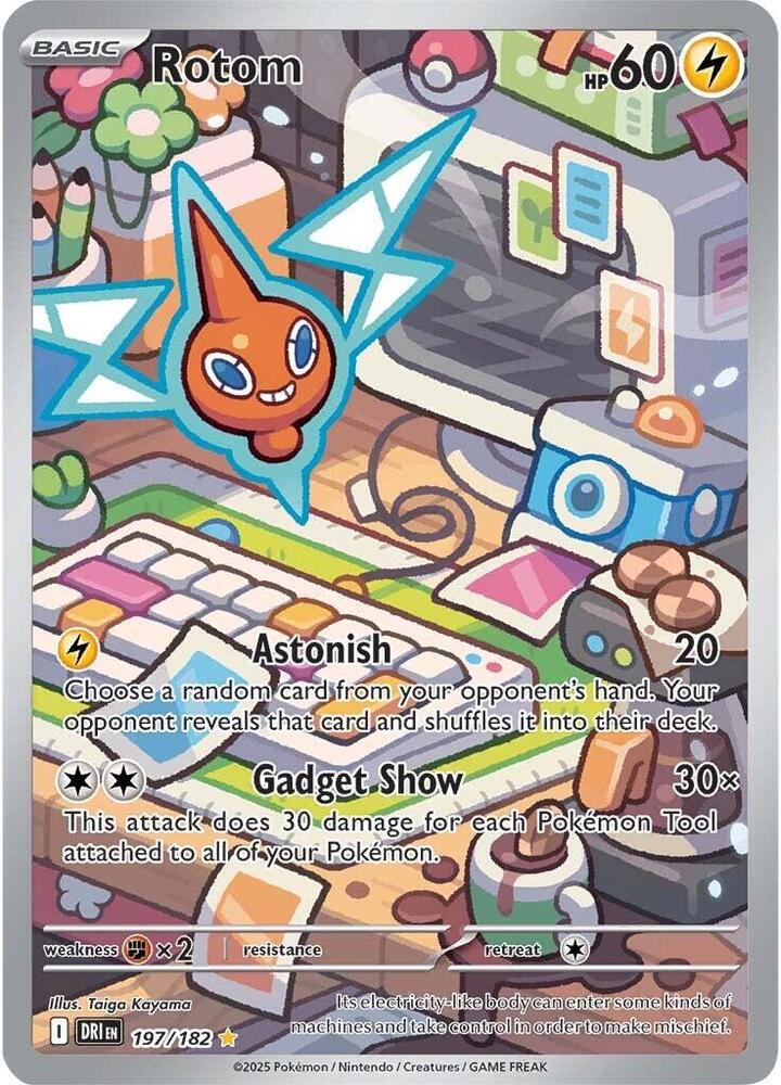 DRI 197/182 Rotom IR