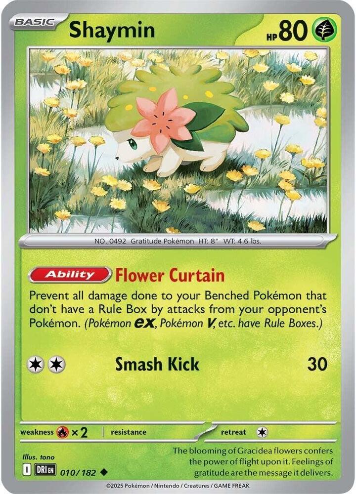 [Reverse Holo] DRI 010/182 Shaymin U