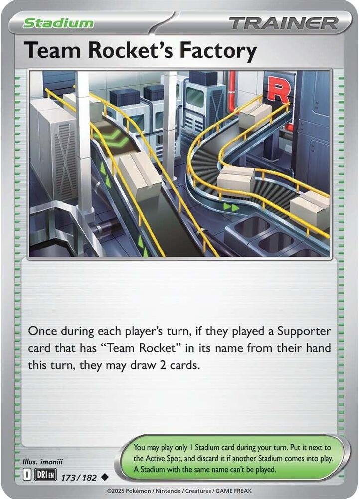 DRI 173/182 Team Rocket's Factory U