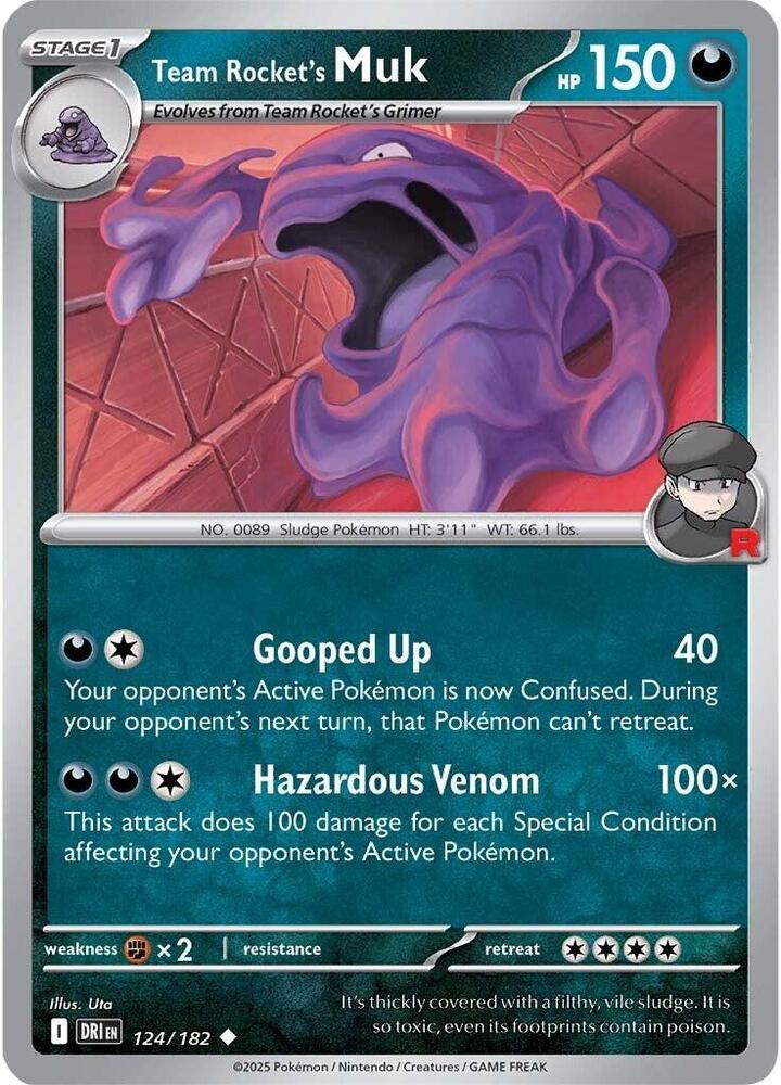 DRI 124/182 Team Rocket's Muk U