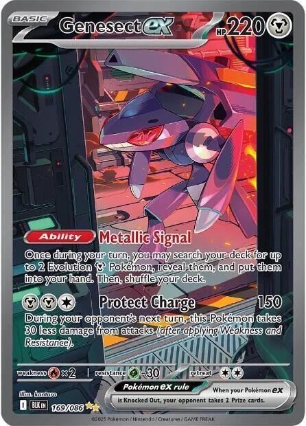 BLK 169/086 Genesect ex SIR