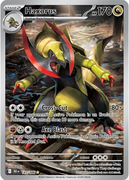 BLK 147/086 Haxorus IR