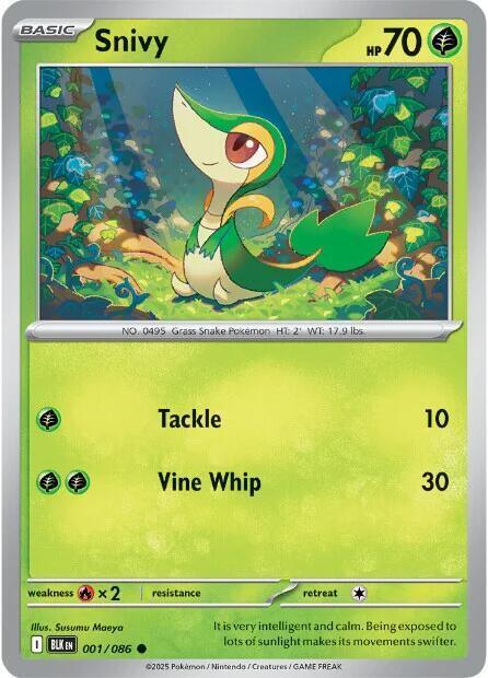 BLK 001/086 Snivy C