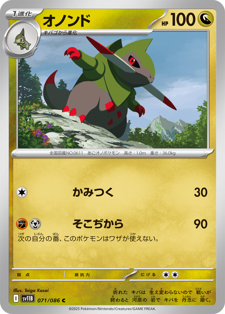 SV11B 071/086 オノンド C