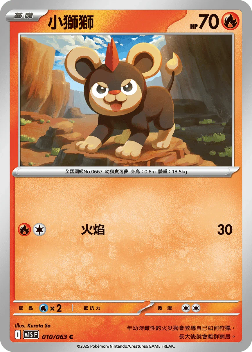 M1SF 010/063 小獅獅 C