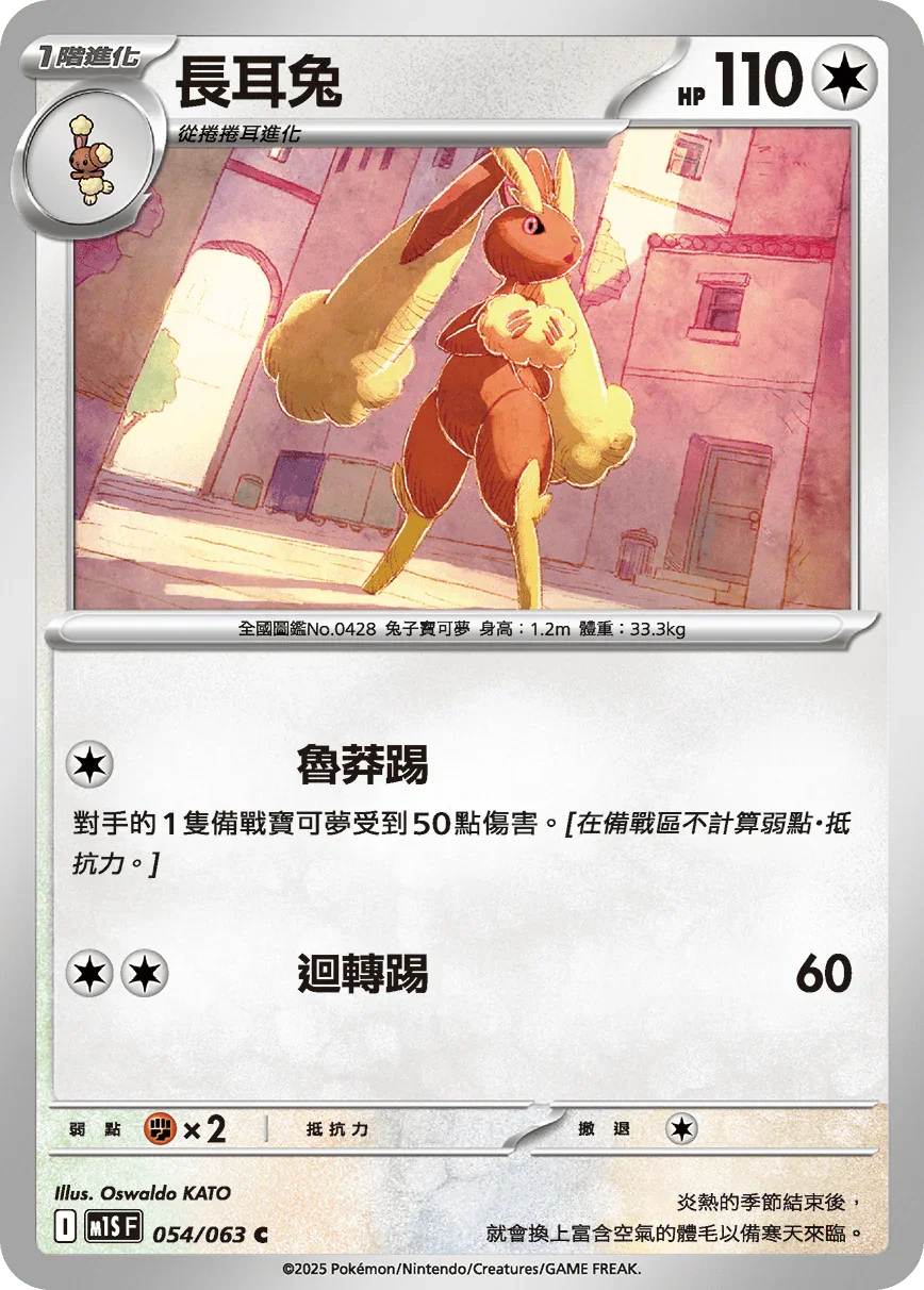 M1SF 054/063 長耳兔 C