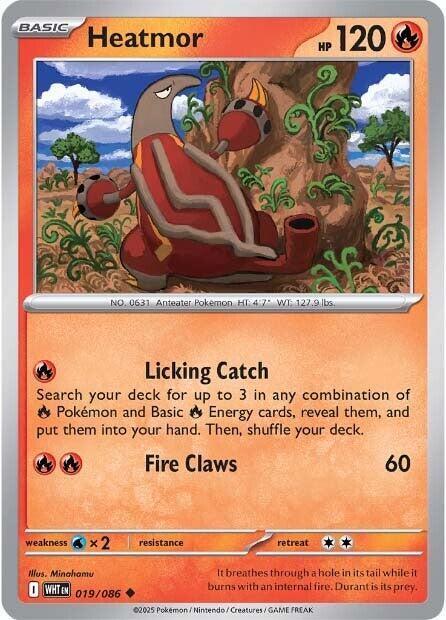 [Reverse Holo] WHT 019/086 Heatmor U